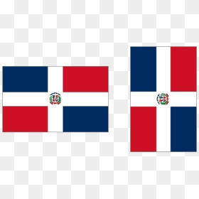 Bandera De La República Dominicana - Bandera De Rep Dom, HD Png Download - bandera dominicana png