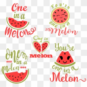 Watermelon Birthday Clip Art, HD Png Download - watermelon clipart png
