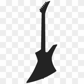 Jackson Kelly Guitar Template, HD Png Download - guitarra png