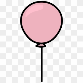 Pink Balloon Sprite - Comment Smiley Face Icon, HD Png Download - pink balloon png