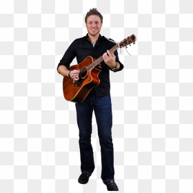 Hombre Con Guitarra Png, Transparent Png - guitarra png