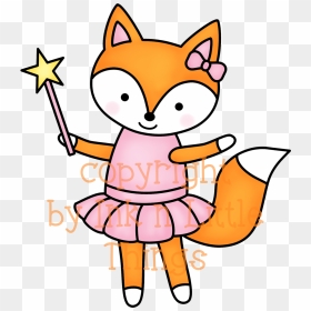 Girl Fox Clipart , Png Download - Girl Fox Clipart, Transparent Png - fox clipart png