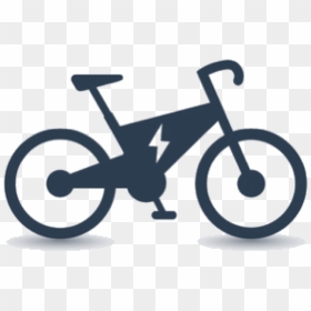 Electic Bike Motor Icon - Electric Bike Icon Free, HD Png Download - bike icon png