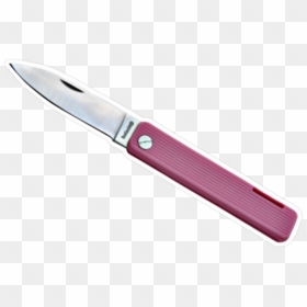 #knife #pink #pastel #weapon #stab #dope #swag #switchblade - Utility Knife, HD Png Download - switchblade png