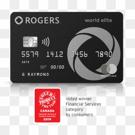 Rogers World Elite Mastercard Image - Rogers World Elite Mastercard, HD Png Download - mastercard png
