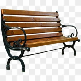 Outdoor Bench Png - Bench, Transparent Png - park bench png