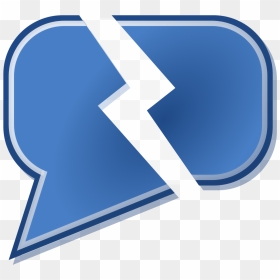 Broken Conversation Icon, HD Png Download - conversation icon png