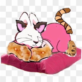 Png Library Cat Ruby Sleeping On Her By Sloanvandoren, Transparent Png - cat clipart png