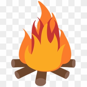 Transparent Lohri Fire Flame For Happy Lohri For Lohri - Camp Fire Clip Art, HD Png Download - fire cartoon png