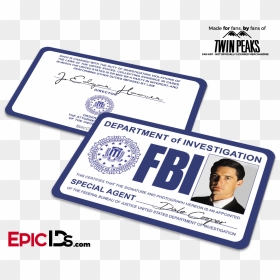 Special Agent "twin Peaks - Twin Peaks, HD Png Download - fbi png