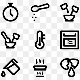 Hand Drawn Icons Png, Transparent Png - cooking icon png
