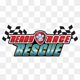 Paw Patrol Ready Race Rescue Logo, HD Png Download - paw patrol clipart png