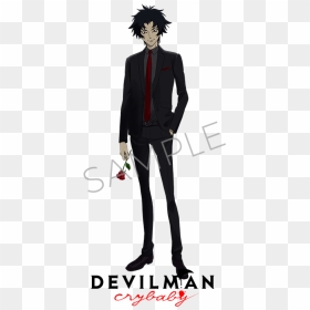 Devilman Crybaby Akira Fudo Reference, HD Png Download - crybaby png