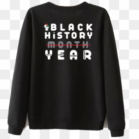 Hoodie, HD Png Download - black history png