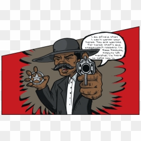 Bass Reeves Cartoon, HD Png Download - black history png