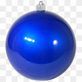 Blue Christmas Ornaments, HD Png Download - blue ornament png