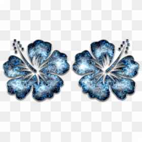 Flower Jewellery Png, Transparent Png - blue ornament png