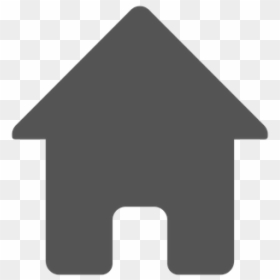 Home Png Grey, Transparent Png - home symbol png