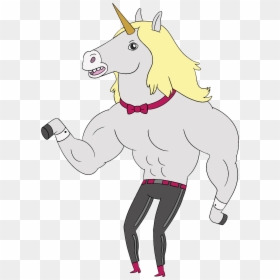 Bravest Warriors Unicorn, HD Png Download - strippers png