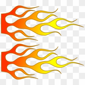 Racing Flame Clip Art, HD Png Download - flame trail png