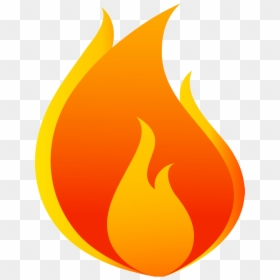 Fire Cartoon, HD Png Download - flame trail png