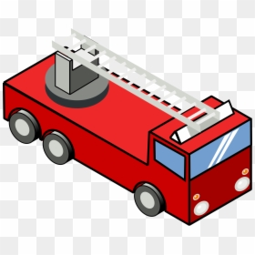Toy Fire Truck Clipart, HD Png Download - iso png