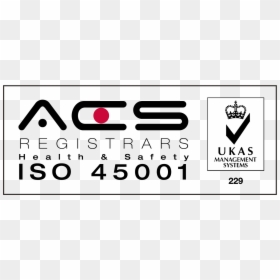Acs Registrars Ohsas 18001, HD Png Download - iso png