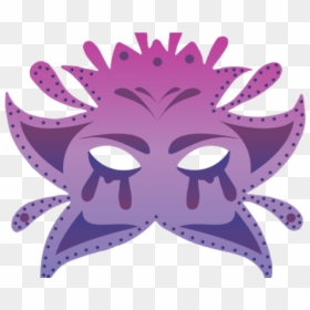 Ve Mat Na Hoa Trang, HD Png Download - carnival mask png