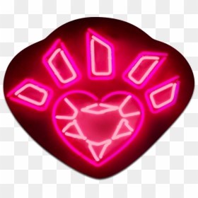 Neon, HD Png Download - flaming heart png