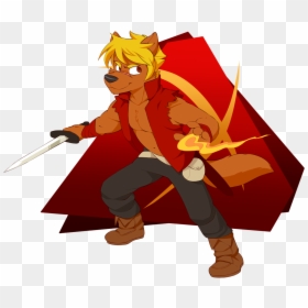 Cartoon, HD Png Download - red wolf png