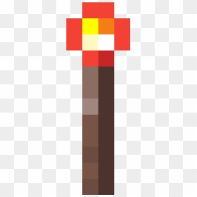 Transparent Minecraft Redstone Torch, HD Png Download - redstone png