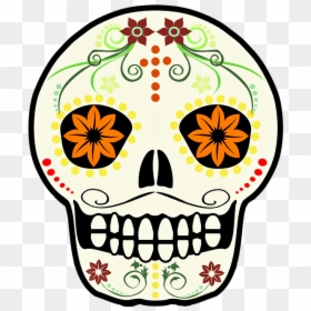 Mexico Bones, HD Png Download - dia de los muertos skull png