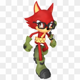 Custom Character Sonic Forces, HD Png Download - red wolf png