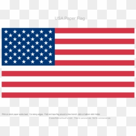 American Flag Sticker, HD Png Download - distressed american flag png