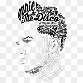 Panic At The Disco Drawings, HD Png Download - panic png