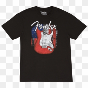 Fender, HD Png Download - distressed american flag png