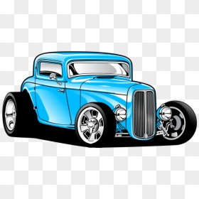 Hot Rod Car Clipart, HD Png Download - ford car png