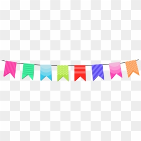 Party Streamers Clip Art, HD Png Download - distressed american flag png