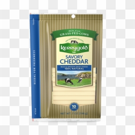 Kerrygold Sliced Cheese, HD Png Download - cheddar cheese png