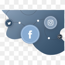 Facebook Instagram Twitter Logo Png, Transparent Png - new facebook logo png