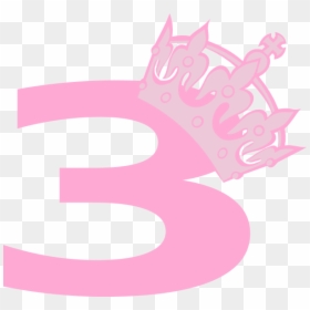 Pink Birthday Princess Clipart, HD Png Download - happy birthday border png