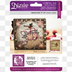 Crafters Companion Die Sire Create A Card, HD Png Download - christmas card frame png