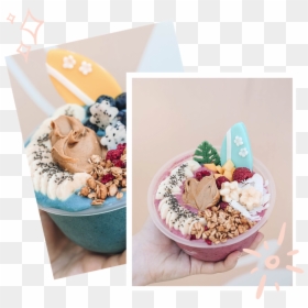 Frozen Yogurt, HD Png Download - acai bowl png