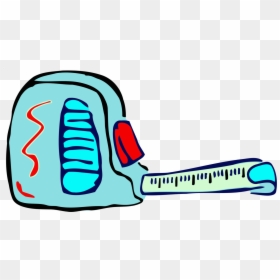 Tape Measure Blue Clipart, HD Png Download - construction clipart png