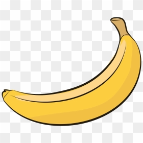 Dibujos De Un Banano, HD Png Download - banana clipart png