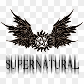 Supernatural Sobrenatural Terror Horror Logo Logotipo - Supernatural Tattoo, HD Png Download - supernatural logo png