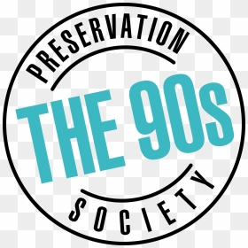 The 90s Preservation Society Is An Audio Visual Extravaganza - Circle, HD Png Download - 90's png