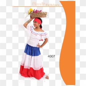Falda Del Color De La Bandera, HD Png Download - bandera dominicana png