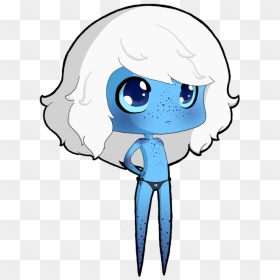 Blue Drawing Emo Freeuse Stock - Cartoon, HD Png Download - emo png