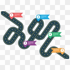 Roadmap Sitewise Digital Creative Technology Road Icon - Road Map Vector Png, Transparent Png - road icon png